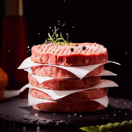 内蒙古谷饲原切牛肉饼 0��d��儿童学生早餐